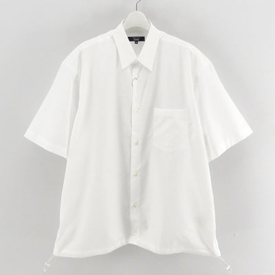 【COMME des GARCONS HOMME】<br>綿ブロードS/S Shirt <br>HO-B022-051