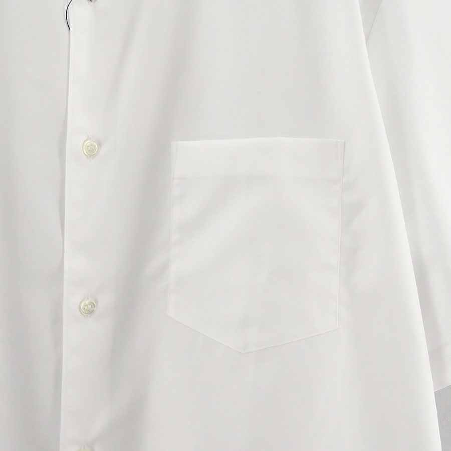 【COMME des GARCONS HOMME】<br>綿ブロードS/S Shirt <br>HO-B022-051