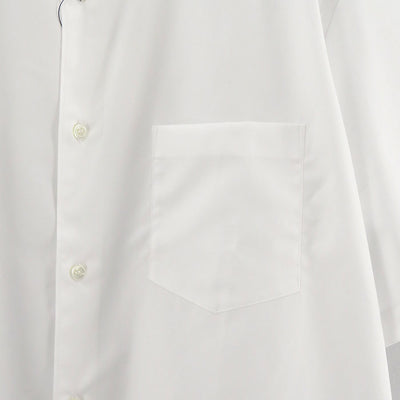 【COMME des GARCONS HOMME】<br>綿ブロードS/S Shirt <br>HO-B022-051