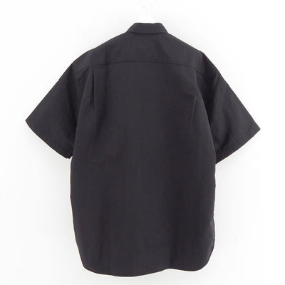 【COMME des GARCONS HOMME】<br>ナイロンタッサー S/S Shirt <br>HO-B024-051