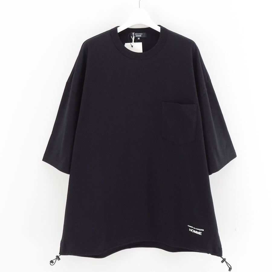 【COMME des GARCONS HOMME】<br>綿天竺製品プリントS/S Tee <br>HO-T015-051