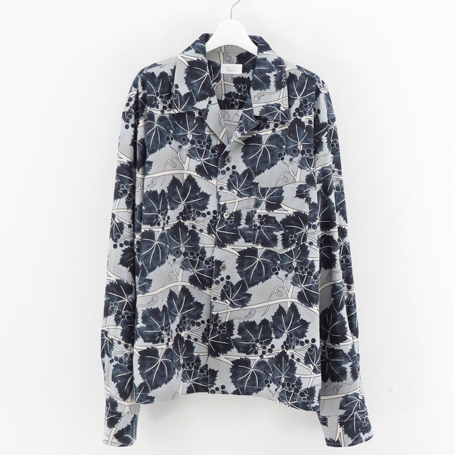 UNUSED/アンユーズド】Long sleeve print shirtLong sleeve print
