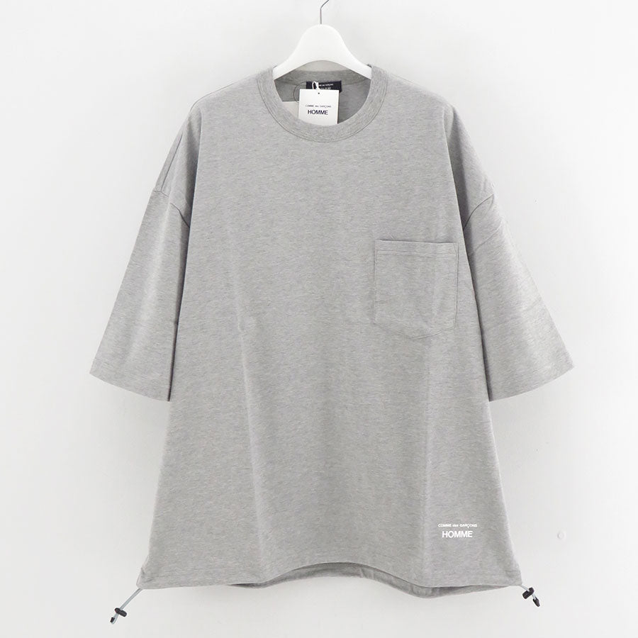 【COMME des GARCONS HOMME】<br>綿天竺製品プリントS/S Tee <br>HO-T015-051