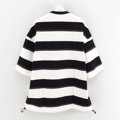 【COMME des GARCONS HOMME】<br>綿天竺マルチボーダーS/S Tee <br>HO-T018-051