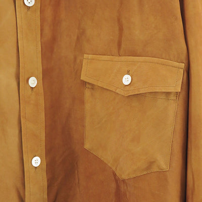 【i am dork/アイアムドーク】<br>ヴィスコースポケットシャツ <br>DO25SS04-3