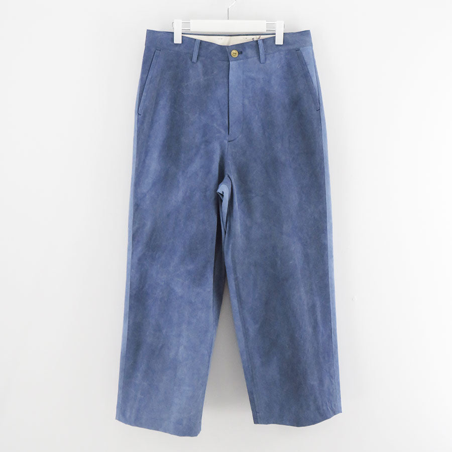【i am dork/アイアムドーク】<br>むら染めパンツ <br>DO25SS07B-1