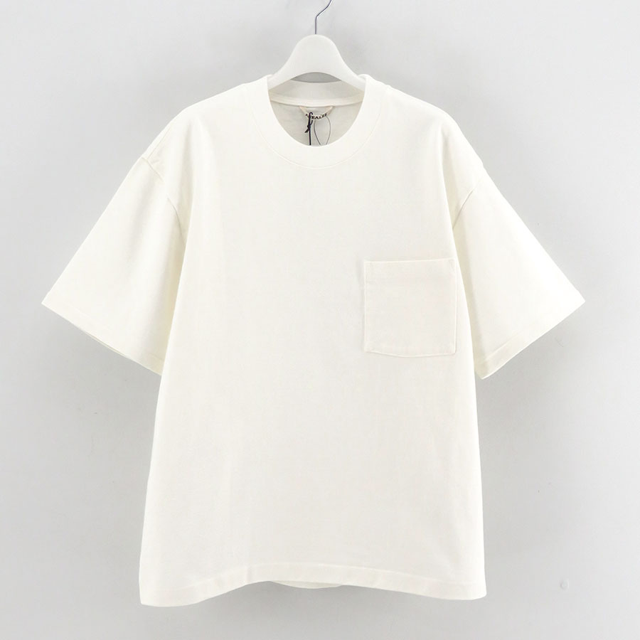 AURALEE/オーラリー】HEAVY WEIGHT POCKET TEE A25ST01SUの通販