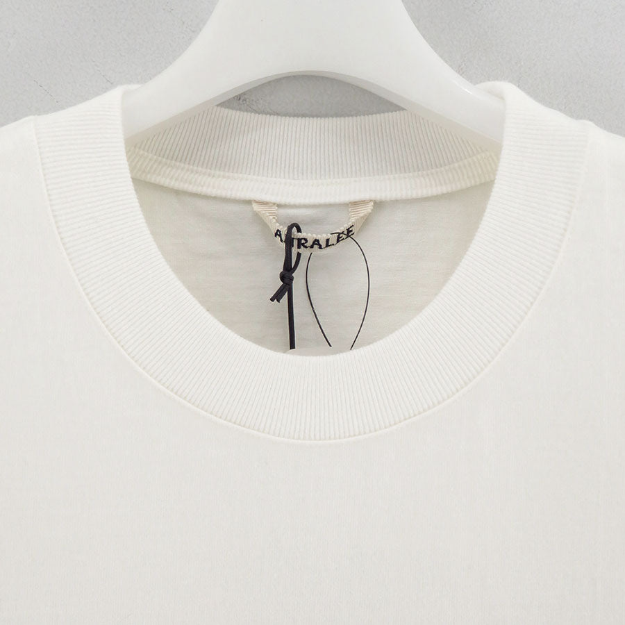 【5/9からポイント10%還元】<br>【AURALEE/オーラリー】<br>HEAVY WEIGHT POCKET TEE <br>A25ST01SU