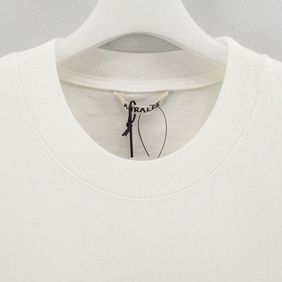 【5/9からポイント10%還元】<br>【AURALEE/オーラリー】<br>HEAVY WEIGHT POCKET TEE <br>A25ST01SU