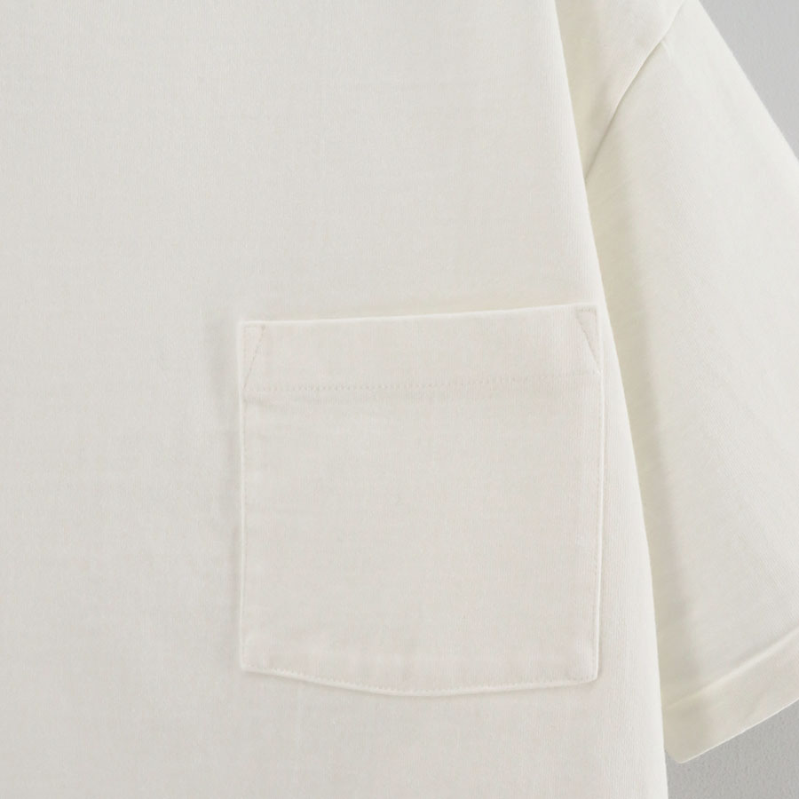 【5/9からポイント10%還元】<br>【AURALEE/オーラリー】<br>HEAVY WEIGHT POCKET TEE <br>A25ST01SU