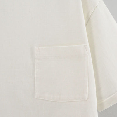 【5/9からポイント10%還元】<br>【AURALEE/オーラリー】<br>HEAVY WEIGHT POCKET TEE <br>A25ST01SU