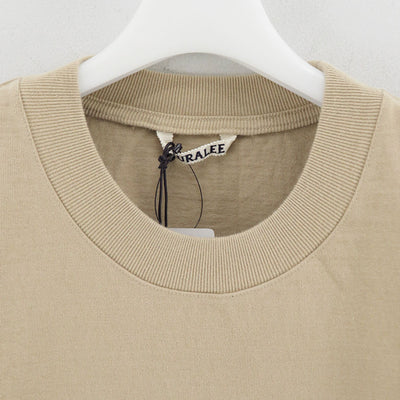 【5/9からポイント10%還元】<br>【AURALEE/オーラリー】<br>HEAVY WEIGHT POCKET TEE <br>A25ST01SU
