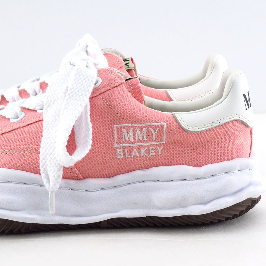 【Maison MIHARA YASUHIRO】<br> "BLAKEY" OG Sole Canvas Low-top Sneaker (PINK)<br> A08FW735 