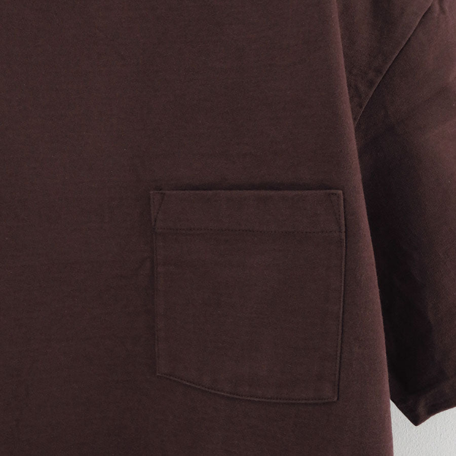 【5/9からポイント10%還元】<br>【AURALEE/オーラリー】<br>HEAVY WEIGHT POCKET TEE <br>A25ST01SU