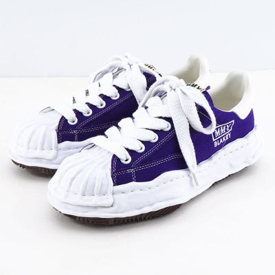 【Maison MIHARA YASUHIRO】<br>"BLAKEY" OG Sole Canvas Low-top Sneaker (PURPLE) <br>A08FW735