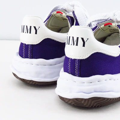 【Maison MIHARA YASUHIRO】<br>"BLAKEY" OG Sole Canvas Low-top Sneaker (PURPLE) <br>A08FW735