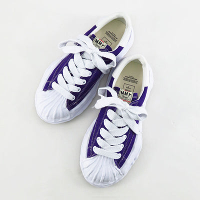 【Maison MIHARA YASUHIRO】<br>"BLAKEY" OG Sole Canvas Low-top Sneaker (PURPLE) <br>A08FW735