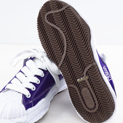 [Maison 三原康弘]<br> “BLAKEY”OG Sole 帆布低帮运动鞋（紫色）<br> A08FW735 