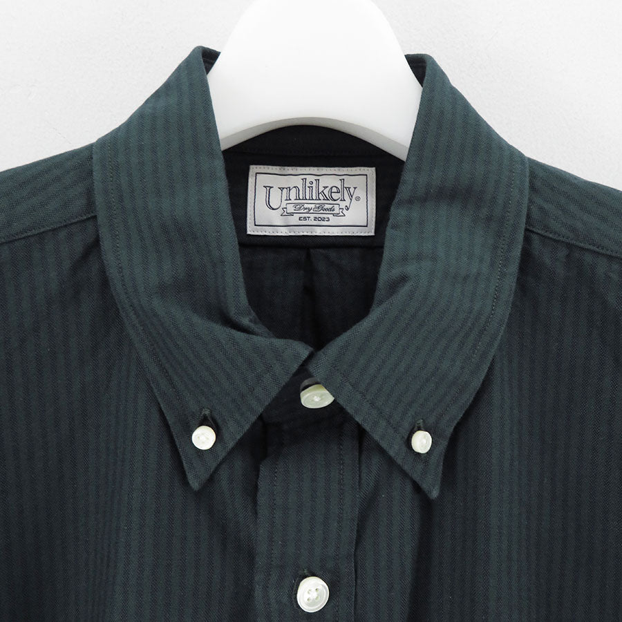 【Unlikely/アンライクリー】<br>Unlikely Button Down Shirts Stripe <br>U24F-11-0004