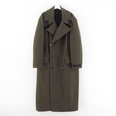 【DAIRIKU/ダイリク】<br>"Cyane" Super Long P-Coat <br>24AWO-2