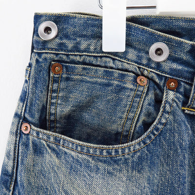 【A.PRESSE/アプレッセ】<br>No.22 Washed Wide Denim Pants <br>23AAP-04-12K