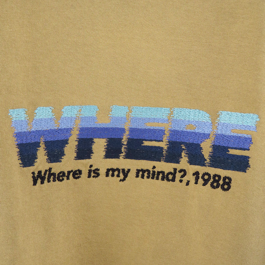 【DAIRIKU/ダイリク】<br>"WHERE" Vintage Theme Tee <br>24AWC-15