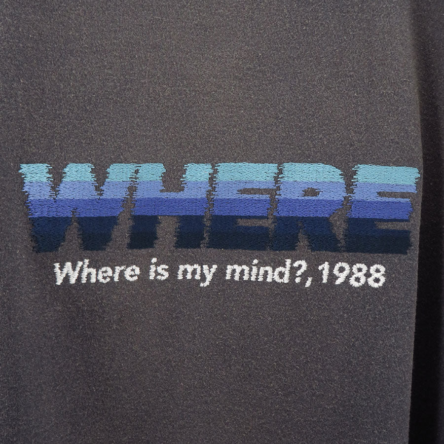 【DAIRIKU/ダイリク】<br>"WHERE" Vintage Theme Tee <br>24AWC-15