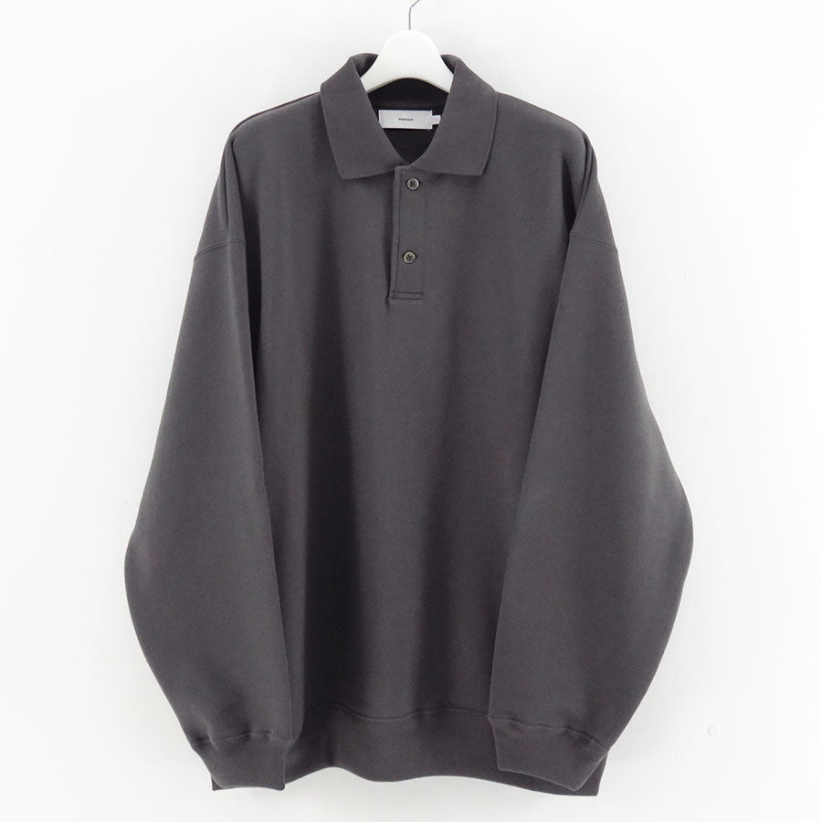 Graphpaper/グラフペーパー】AZUMA Terry Pullover Polo Sweat GU261