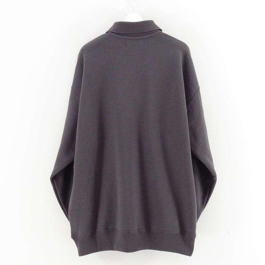 Graphpaper/グラフペーパー】AZUMA Terry Pullover Polo Sweat GU261