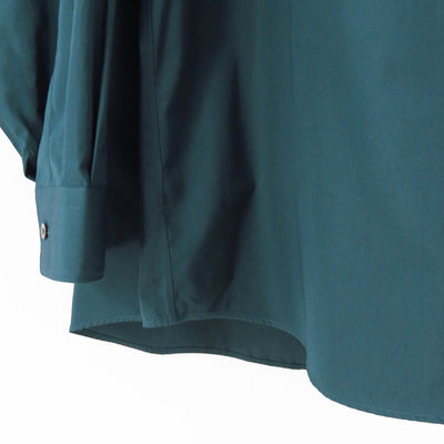 【Graphpaper/グラフペーパー】<br>High Count Regular Collar Round Cut Oversized Shirt <br>GM233-50033C