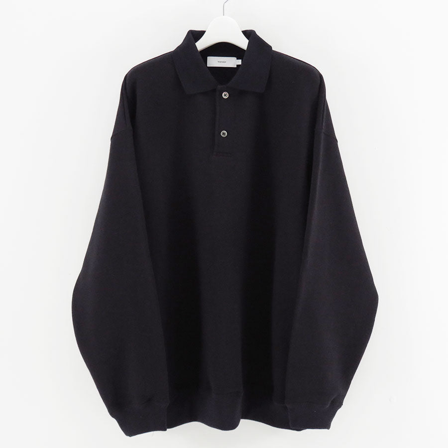 Graphpaper/グラフペーパー】AZUMA Terry Pullover Polo Sweat GU261