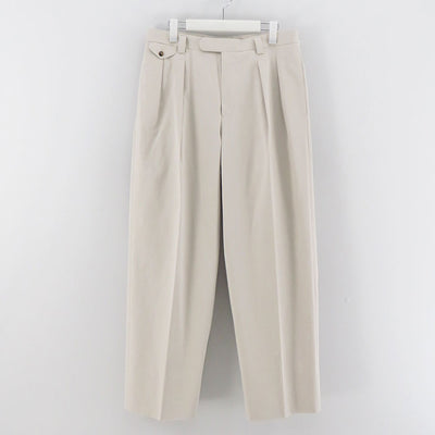 【MAATEE&SONS/マーティーアンドサンズ】<br>AMERICAN TROUSER "LAURENCE" BAGGY CLOTH <br>MT4303-0205