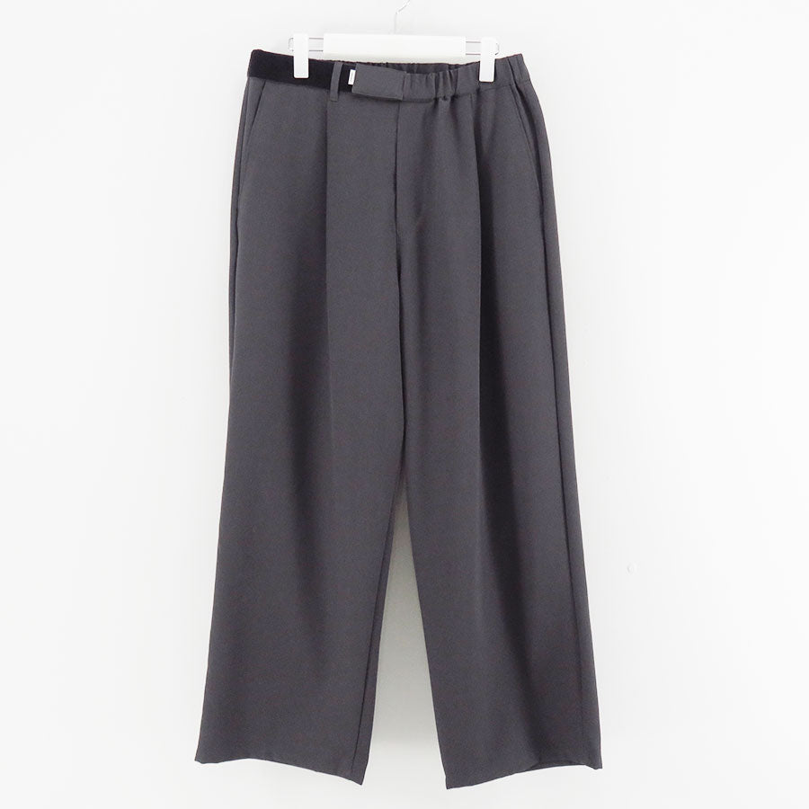 Graphpaper/グラフペーパー】Scale Off Wool Wide Chef Pants GM261