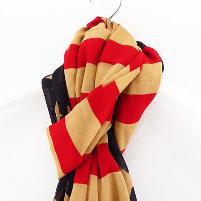 【M A S U/エムエーエスユー】<br>FLAG SCARF <br>MFFW-OJ0323