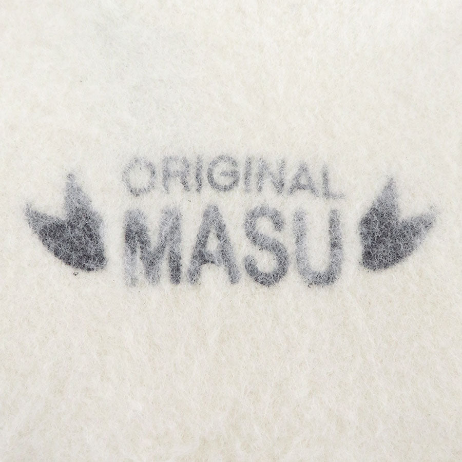 【M A S U/エムエーエスユー】<br>ORIGINAL MASU BRUSHED SWEATER <br>MPFW-KN0424