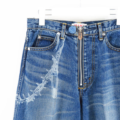 【M A S U/エムエーエスユー】<br>"MASUBOYS" BAGGY JEANS (FADED) <br>MBS-PT0523C