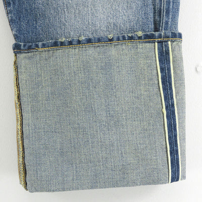 【JUNYA WATANABE MAN】<br>綿セルヴィッチデニム製品加工 Levi's Wネームパンツ <br>WO-P908-100