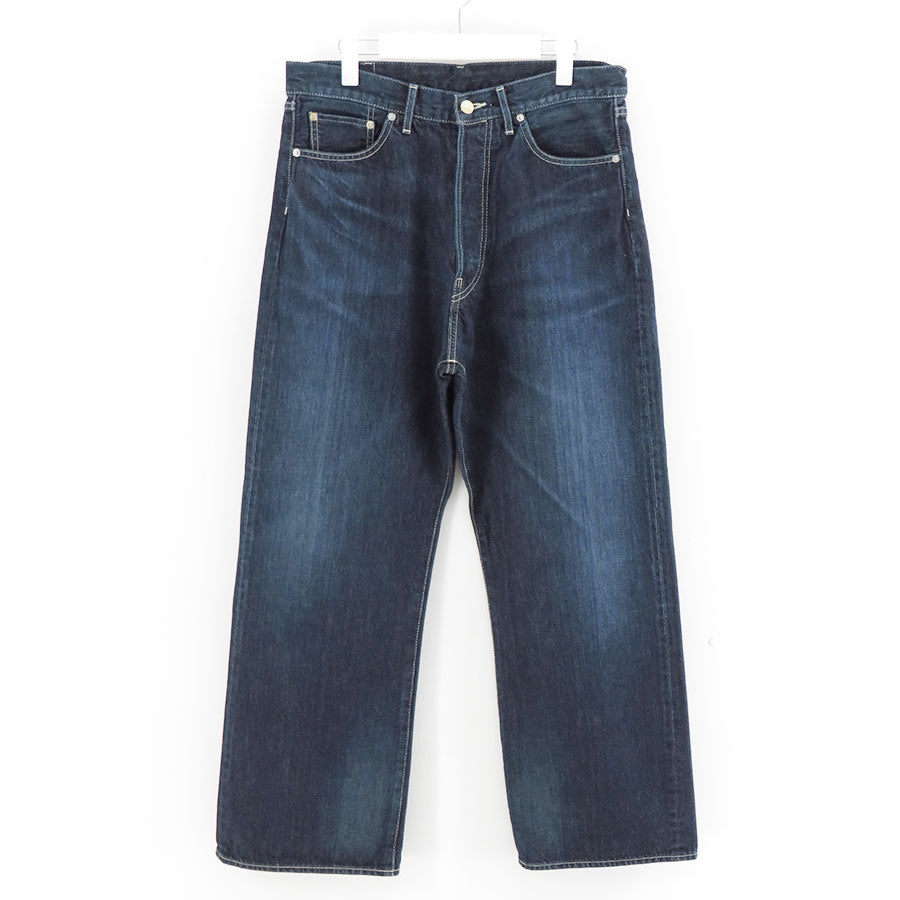 Graphpaper/グラフペーパー】Selvage Denim Five Pocket Wide Straight 