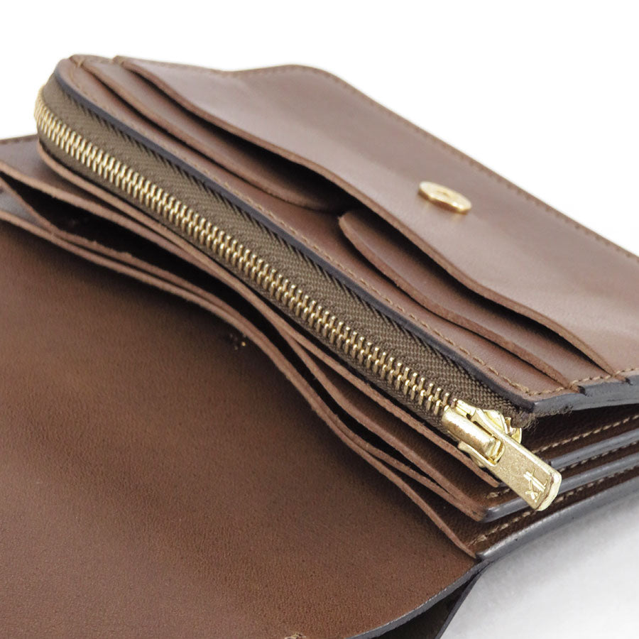 【forme/フォルメ】<br>Short wallet Cordovan <br>flp-26