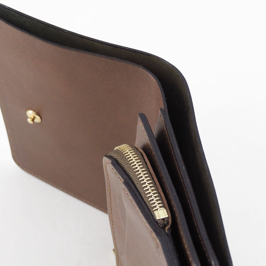【forme/フォルメ】<br>Short wallet Cordovan <br>flp-26