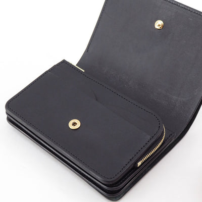 【forme/フォルメ】<br>Short wallet Cordovan <br>flp-26
