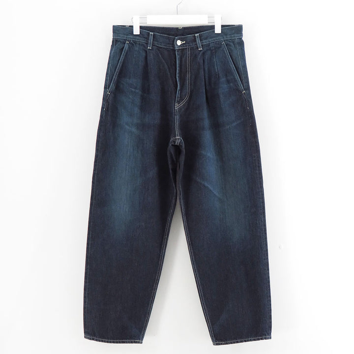 Graphpaper/グラフペーパー】Selvage Denim Two Tuck Tapered Pants