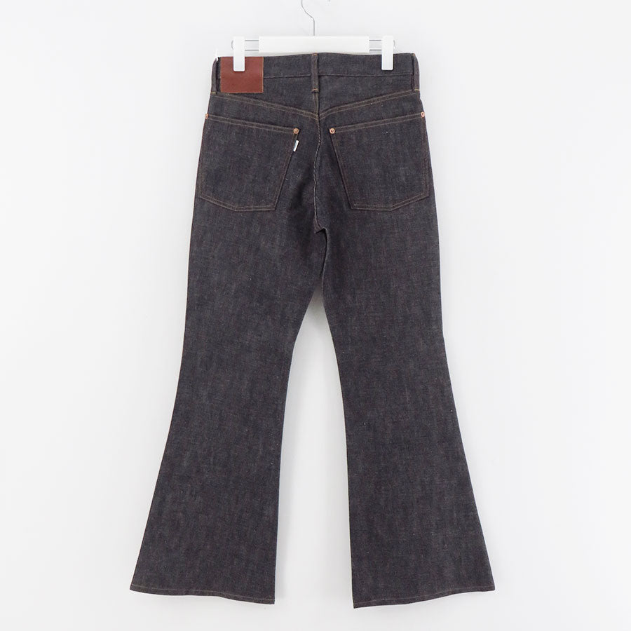 【SUGARHILL/シュガーヒル】<br>MODERN DENIM TROUSERS FLARED CUT <br>MODERN004