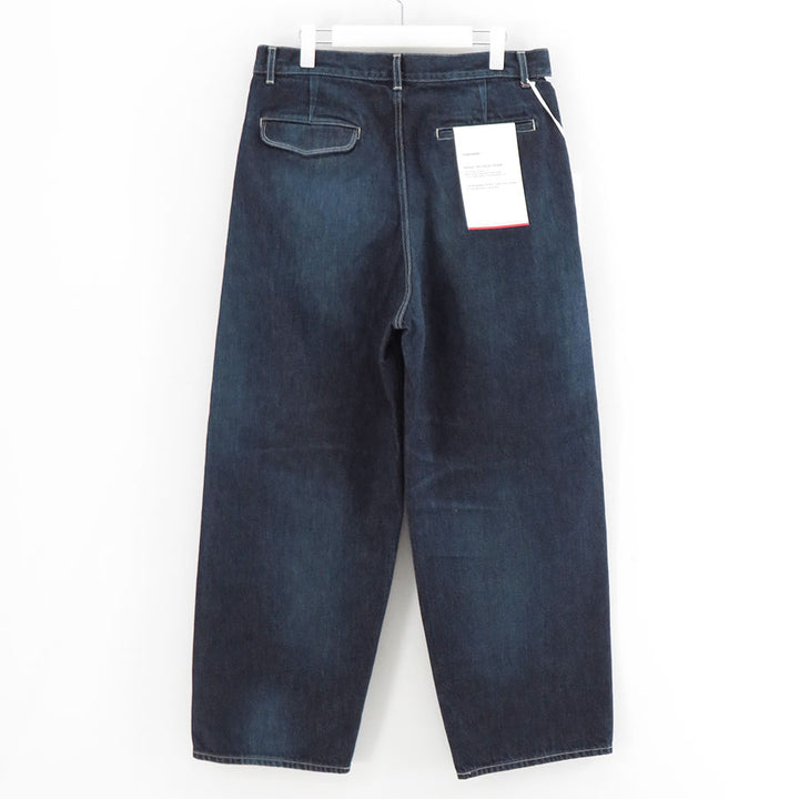 Graphpaper/グラフペーパー】Selvage Denim Two Tuck Pants GU261