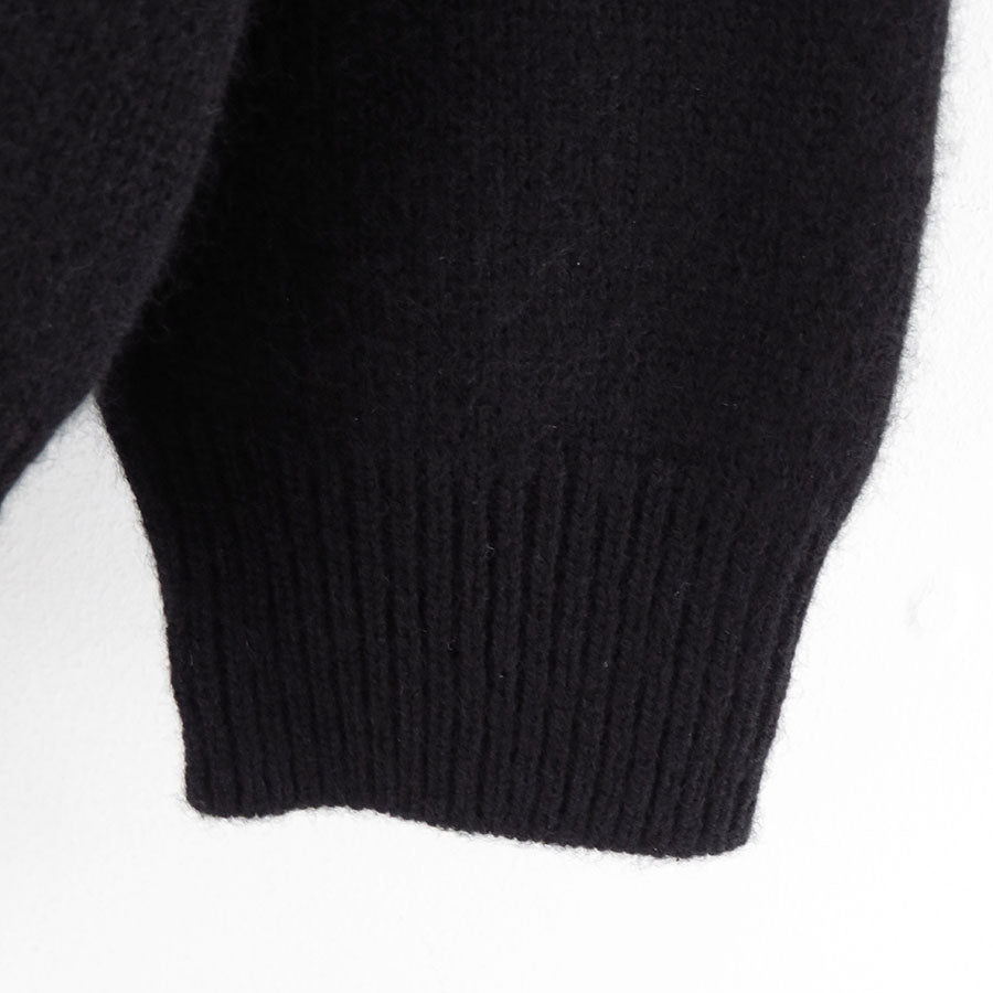 【BATONER/バトナー】<br>MIDDLE WEIGHT INNOCENT CASHMERE DRIVERS KNIT <br>BN-FU-014