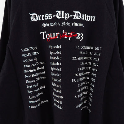 【DAIRIKU/ダイリク】<br>"The Dawn" Big Raglan Tour Tee <br>23AWC-7