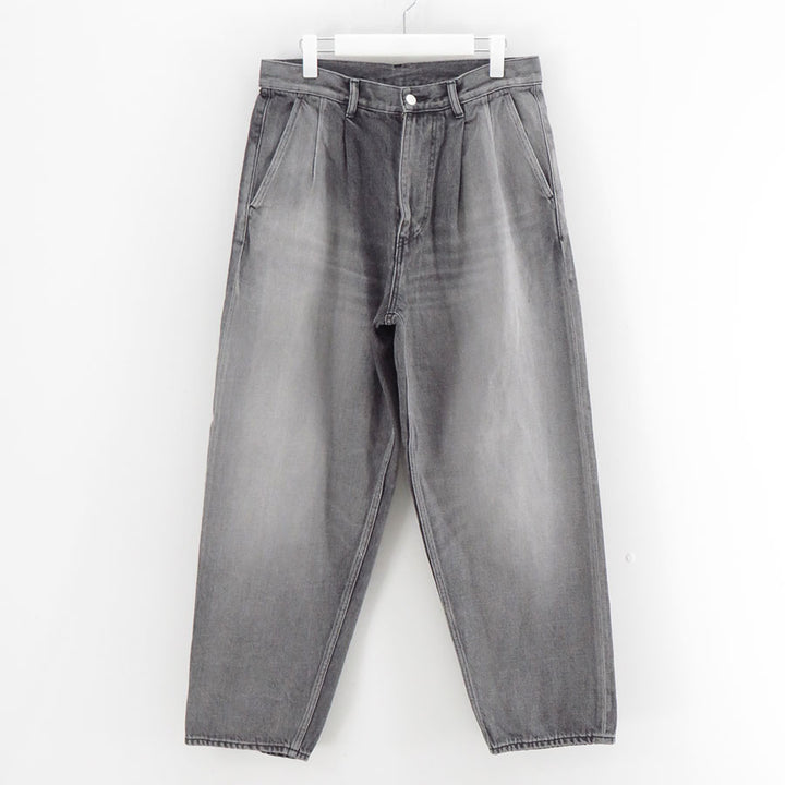 Graphpaper/グラフペーパー】Selvage Denim Two Tuck Tapered Pants