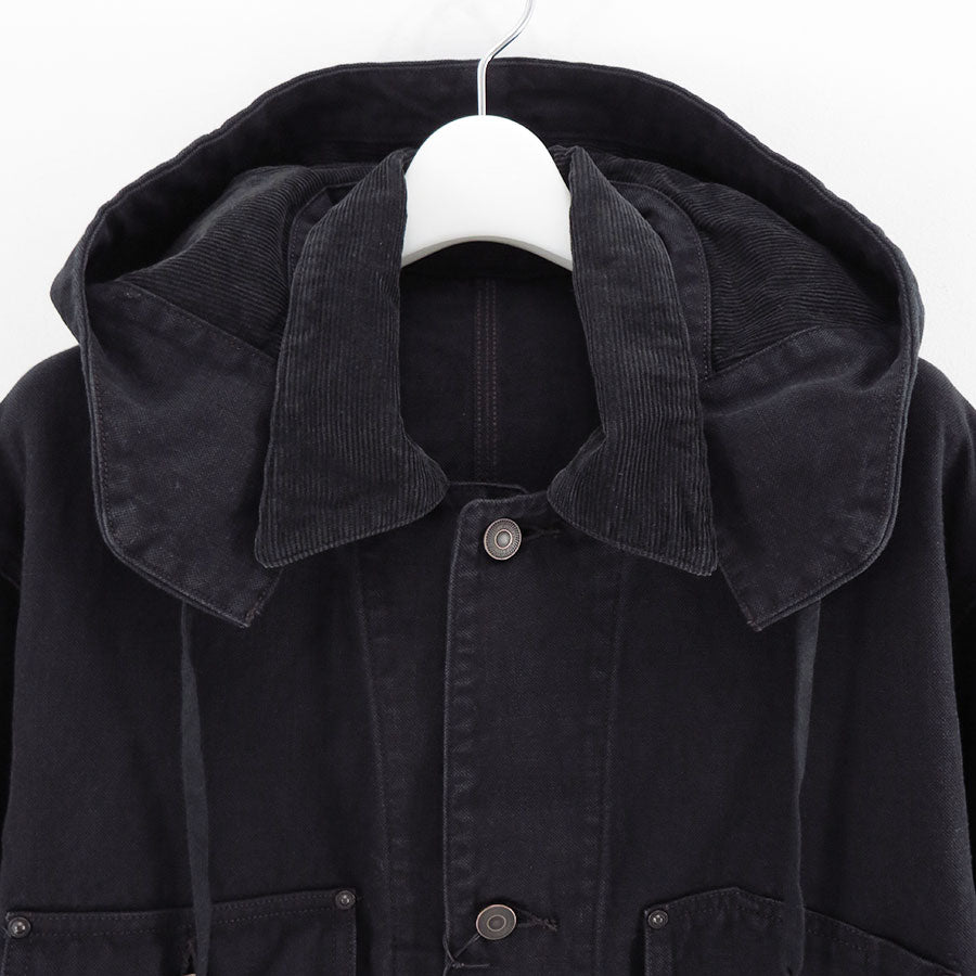 A.PRESSE/アプレッセ】Vintage Silk Hemp Coverall Jacket 26SAP-01-17