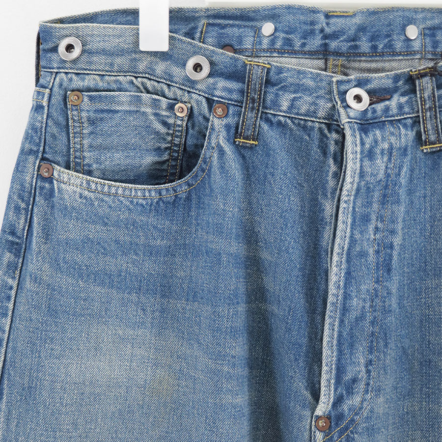 A.PRESSE/アプレッセ】No.22 Washed Wide Denim Pants 26SAP-04-29の