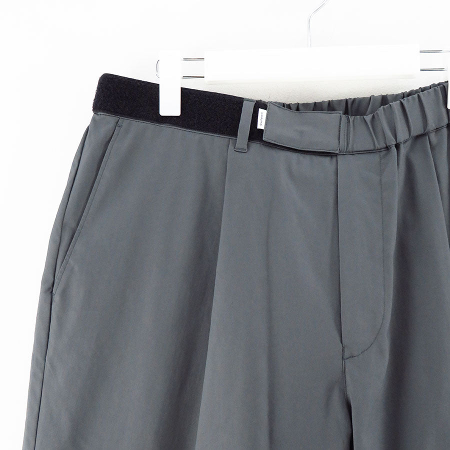 【Graphpaper/グラフペーパー】<br>Solotex Twill Wide Chef Shorts <br>GM232-40059B